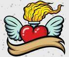 Flaming Heart