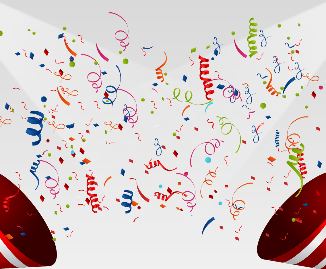 Flying Confetti