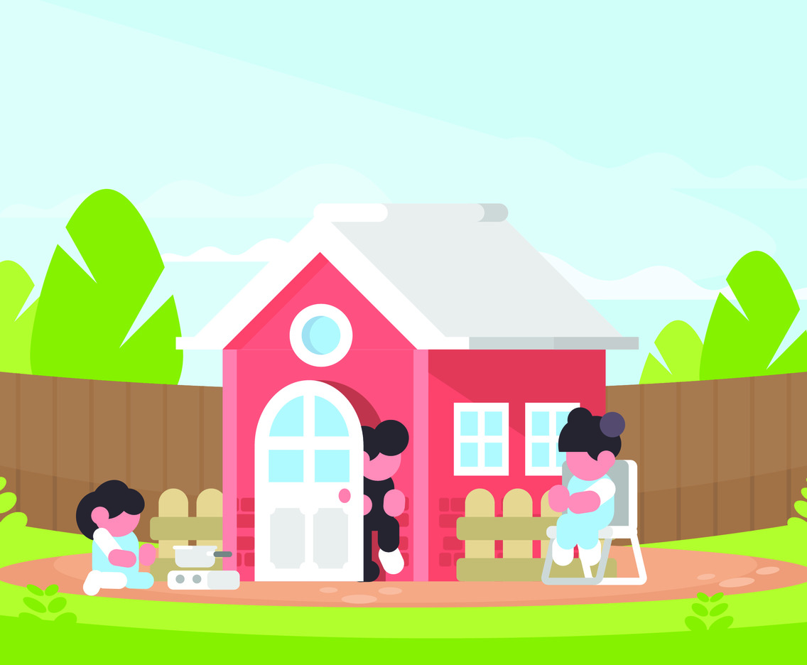 Playhouse Illustration
