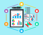 Spreadsheet Free Vector Illustration