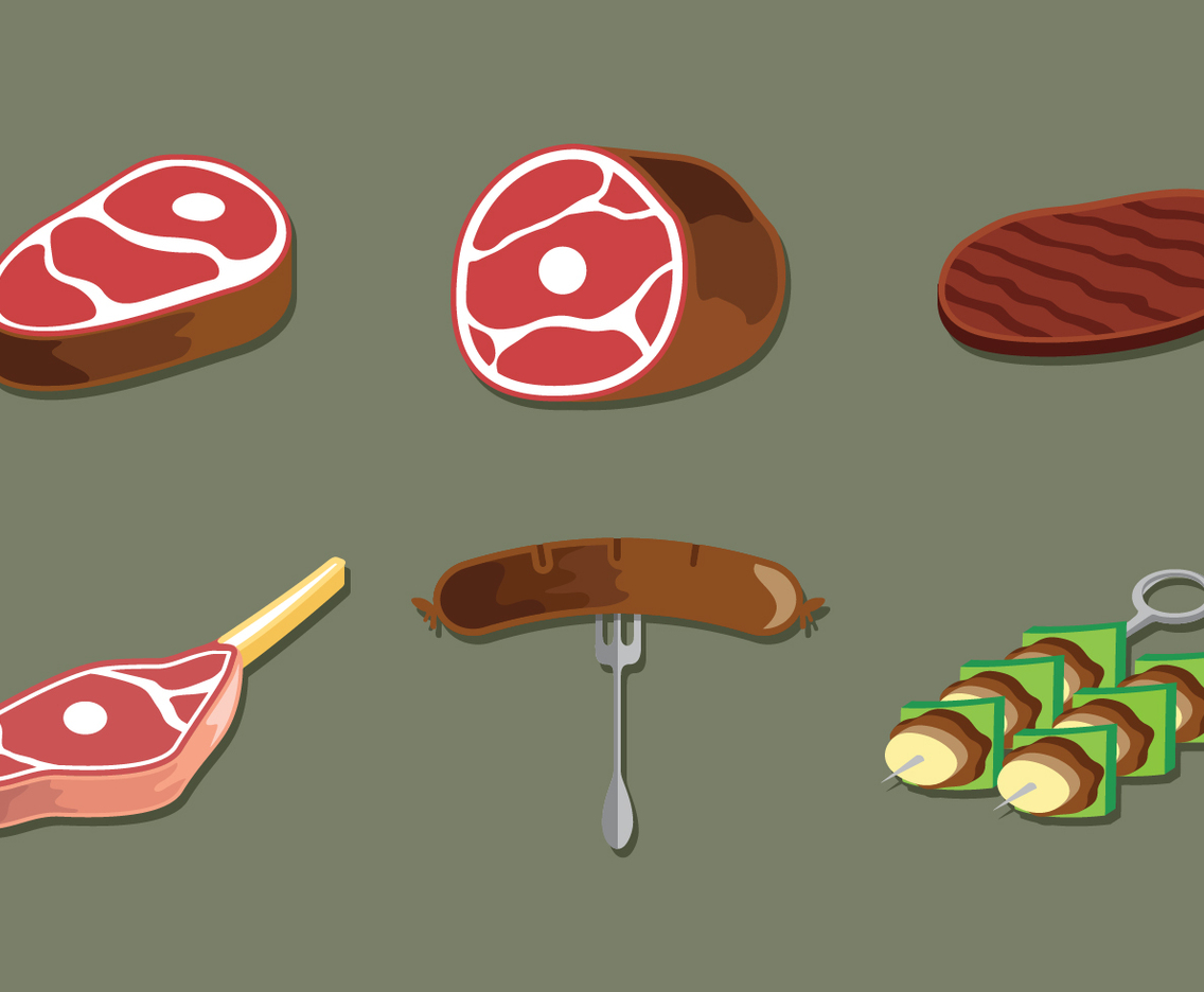 Veal Free Vector