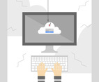 Internet Phishing Illustration