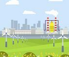 Flat Natural Resources Vector