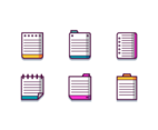 Free Index Card Vector