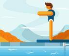 Springboard Vector