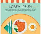 Flat style meat product