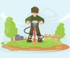 Auger Illustration