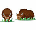 Cartoon Yak