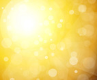 Free Vector Gold Bokeh Background