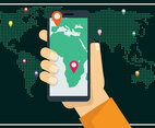 Vector Detailed World Map