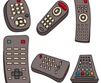 Vector TV Remote Set