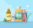 Supplements Illustration