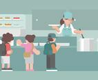 Canteen Illustration