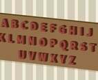 Free 3D Fonts Set Illustration