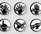 Do Not Touch Vectors