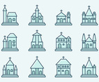 Abbey and Church Icons