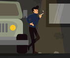 Greaser Illustration