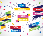 Now Hiring Ribbon