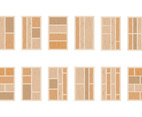 Wicker And Parquet Icons