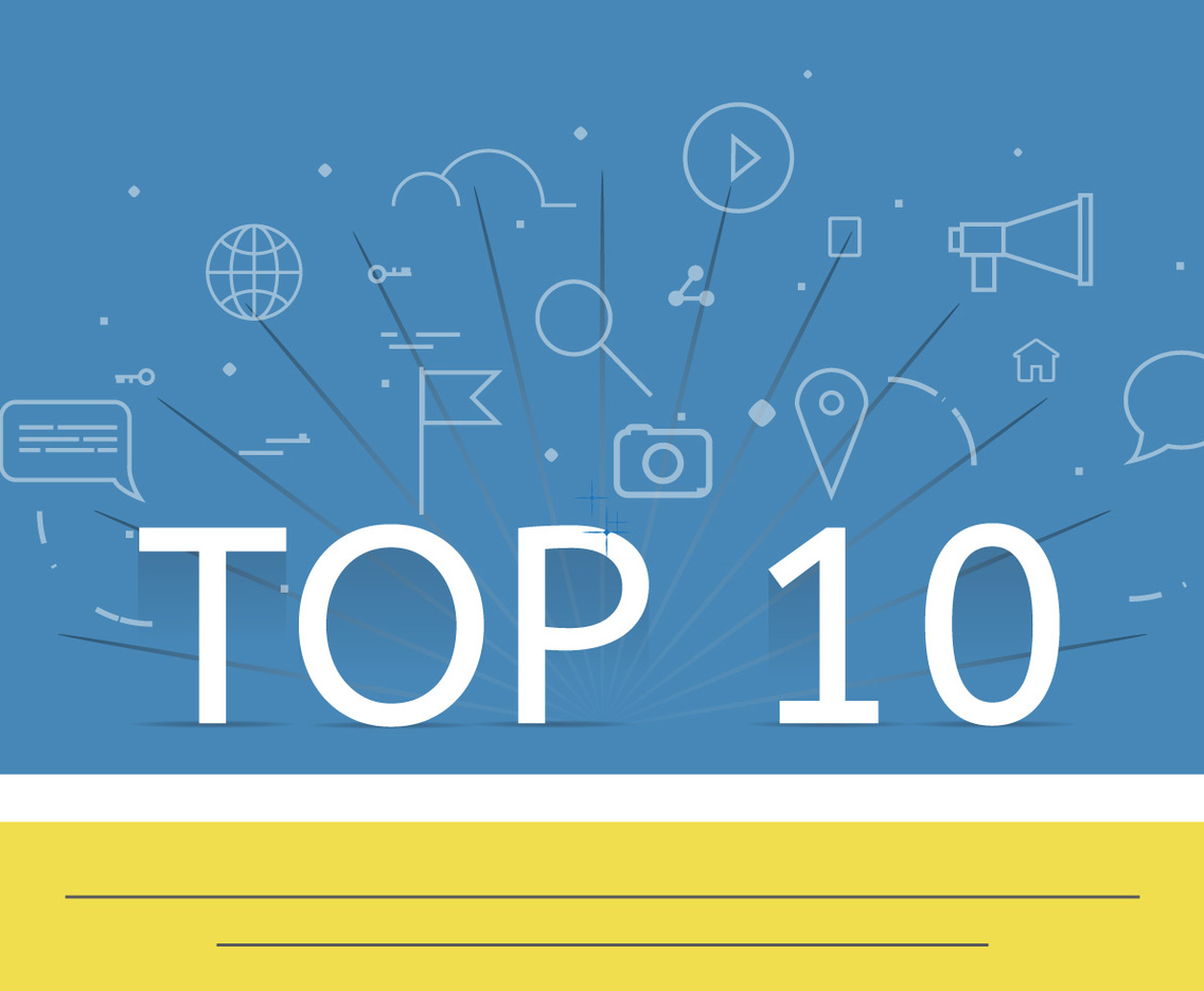 Top 10 flat vector