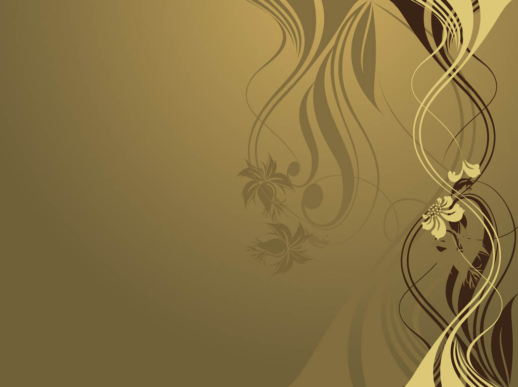 Background Image With Flowers