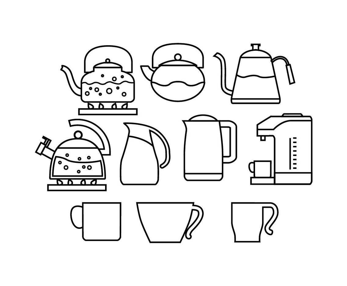 Free Hot Drink Line Icon Vector