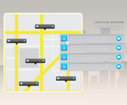 Mouse Over Location  GPS Program. Website Design Menu.