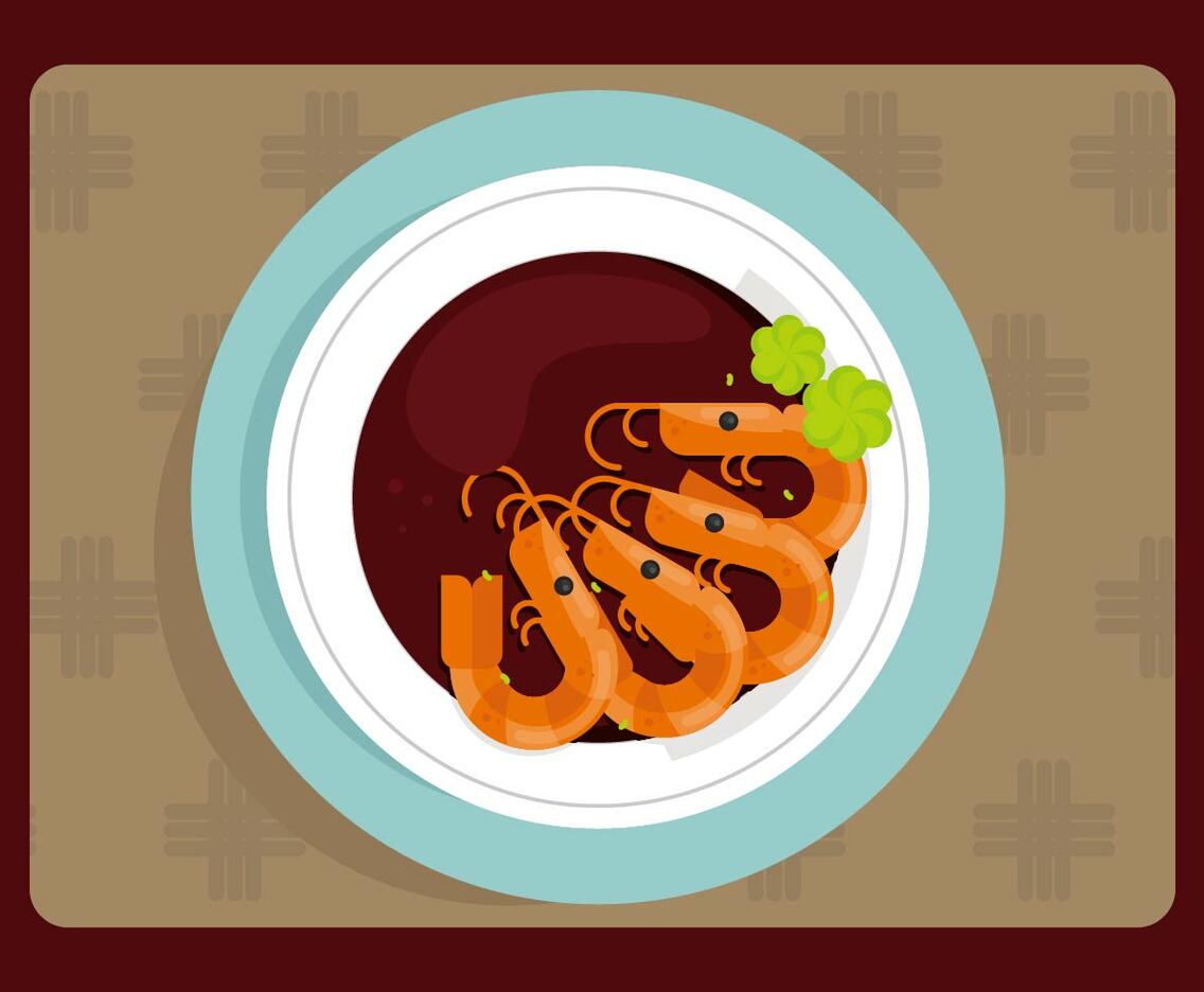 Prawns Illustration