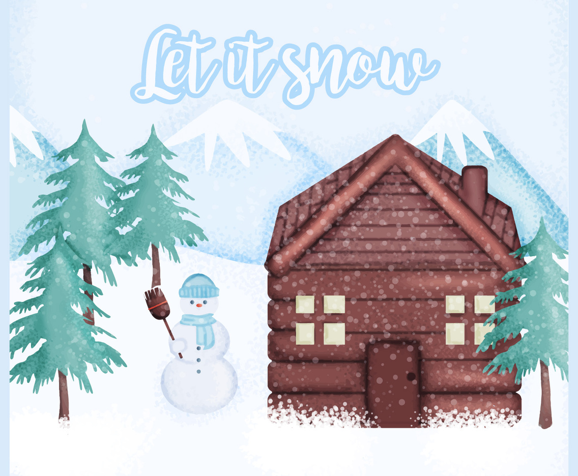 Vector Winter Illustration