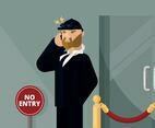 Bouncer Illustration