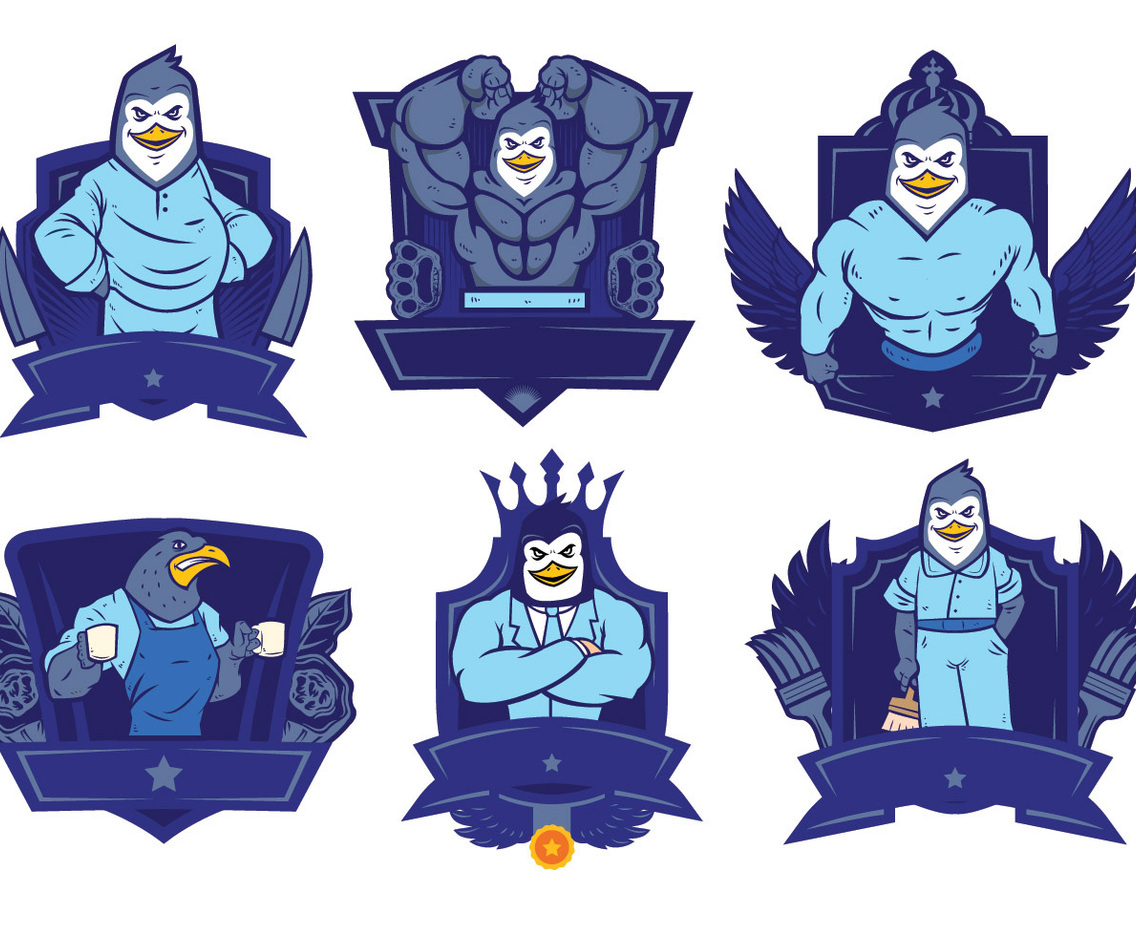 Penguin Logo Vector