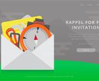 Adventure and Rappel Tools and Equipment Illustration. Adventure and Rappel Invitation.