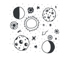 Black  White Eclipse