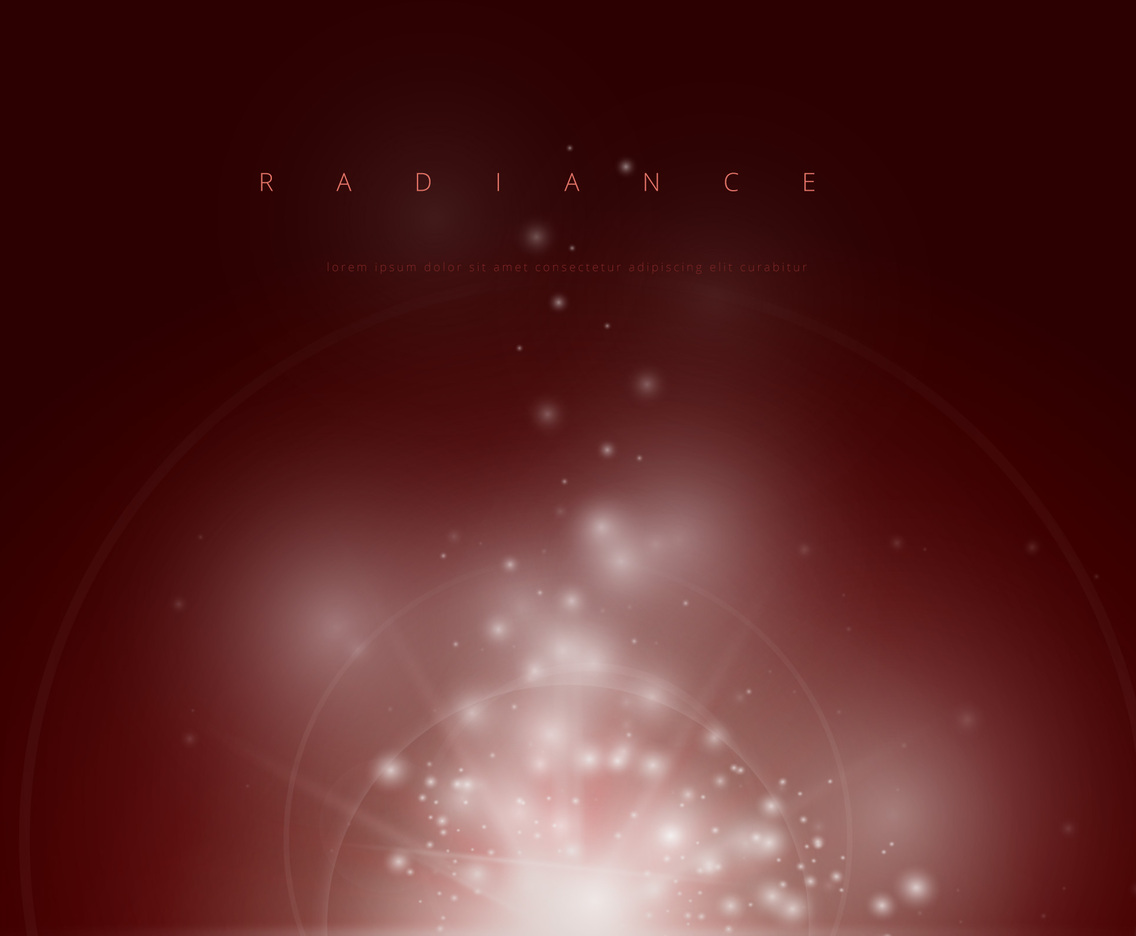 Radiance Vector Background, Editable Template