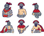 Knight Mascot Vector 01