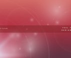 Radiance Vector Background, Editable Template