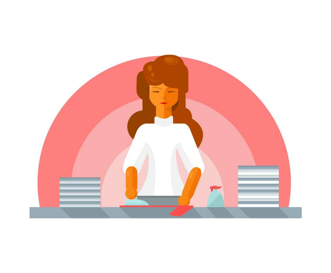 Housewife Vector