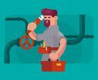 Tradesman Illustration