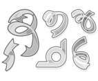 Free Unique Serpentine Vectors