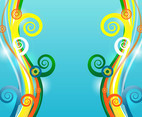 Colorful Vector Swirls