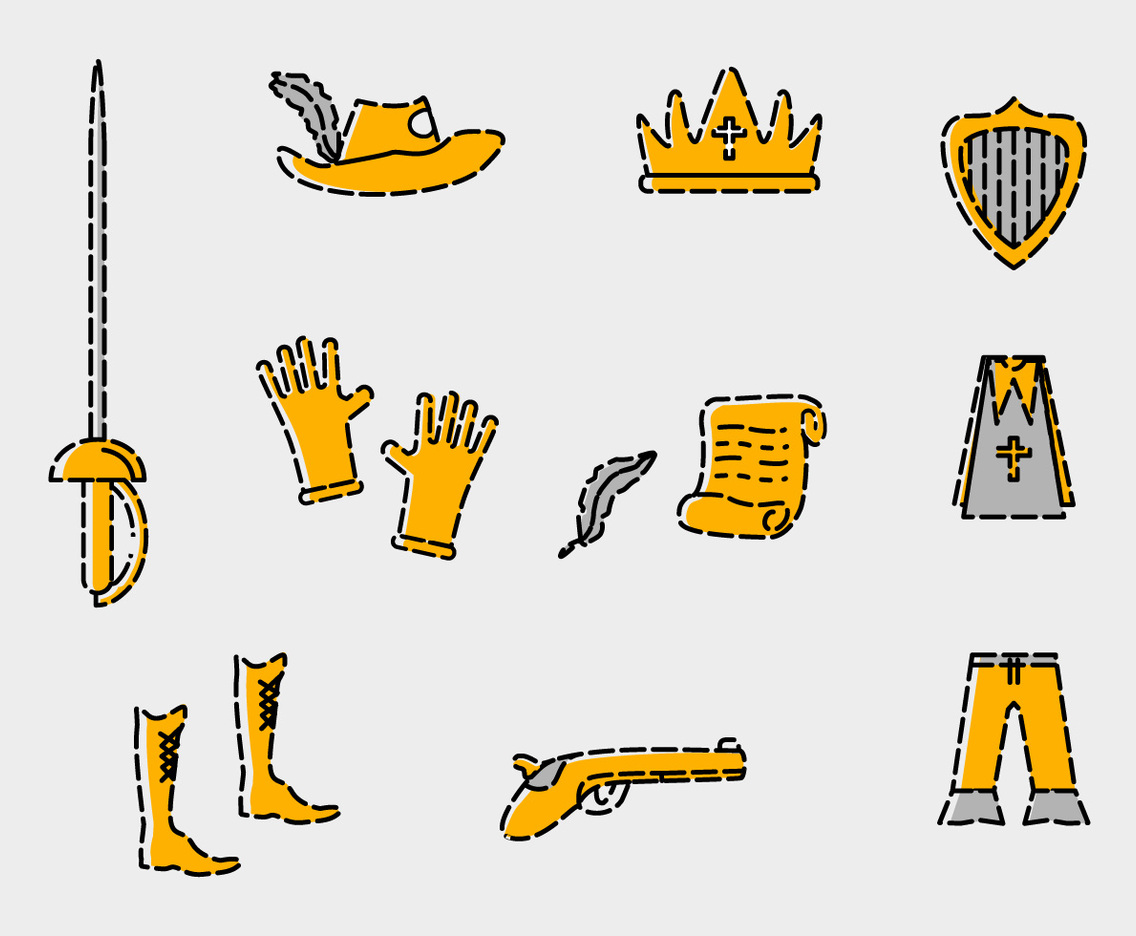 Musketeer Vectors