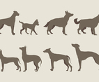 Dog Silhouettes