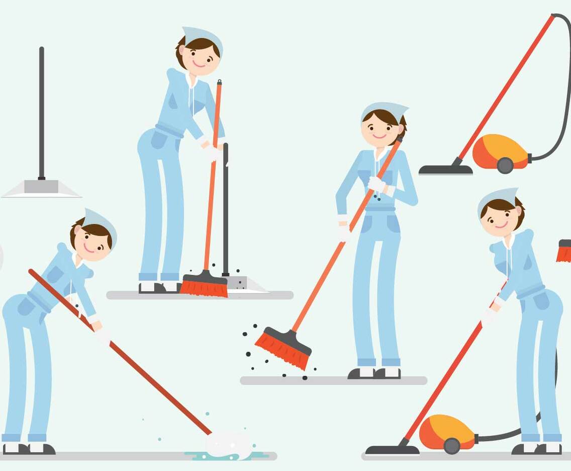 Cleaner Characters