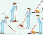 Cleaner Characters