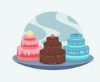 Festival Tiramisu Vector