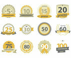 Happy Anniversary Badge