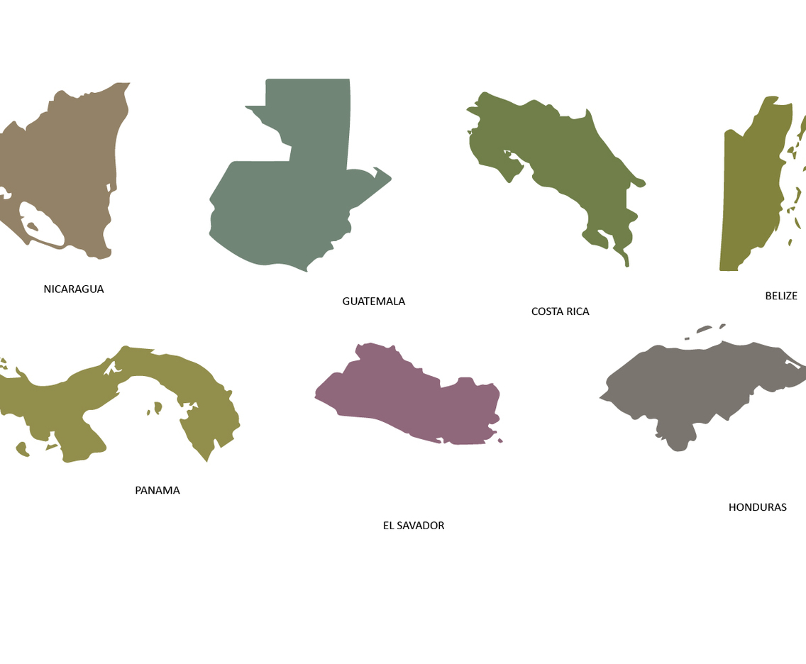Central America Map