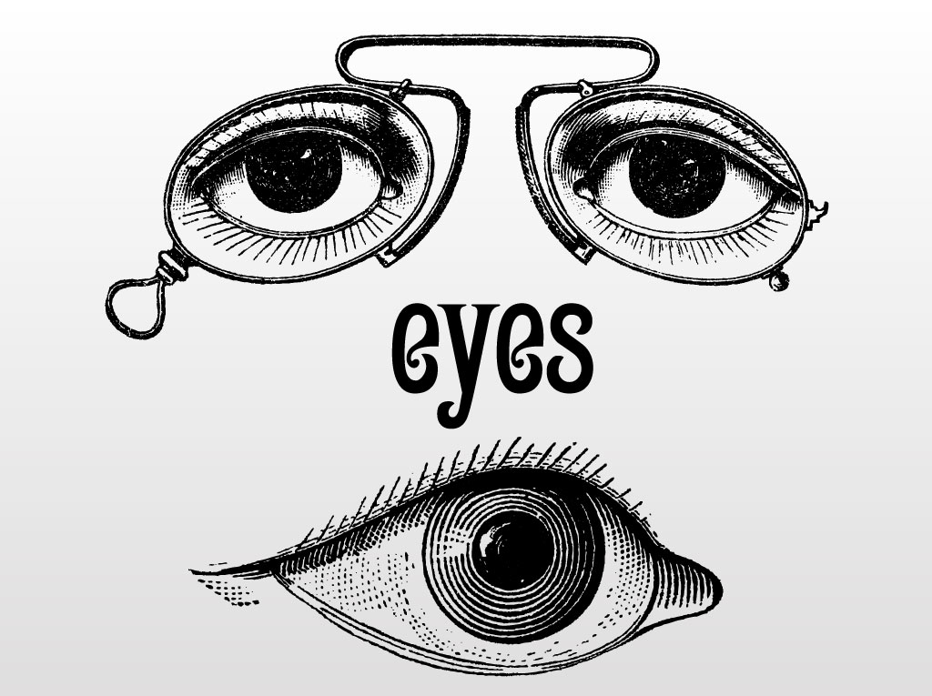 Vintage Eye Illustrations