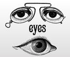 Vintage Eye Illustrations