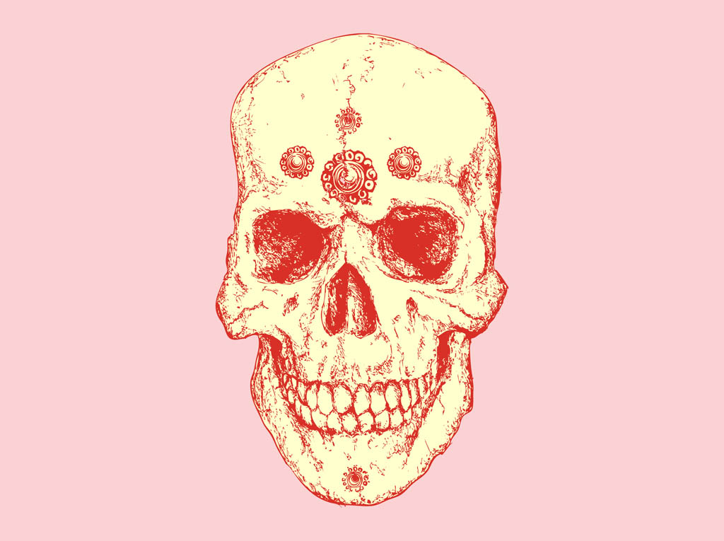 Vintage Skull Vector